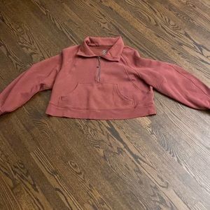 Lululemon quarter zip scuba